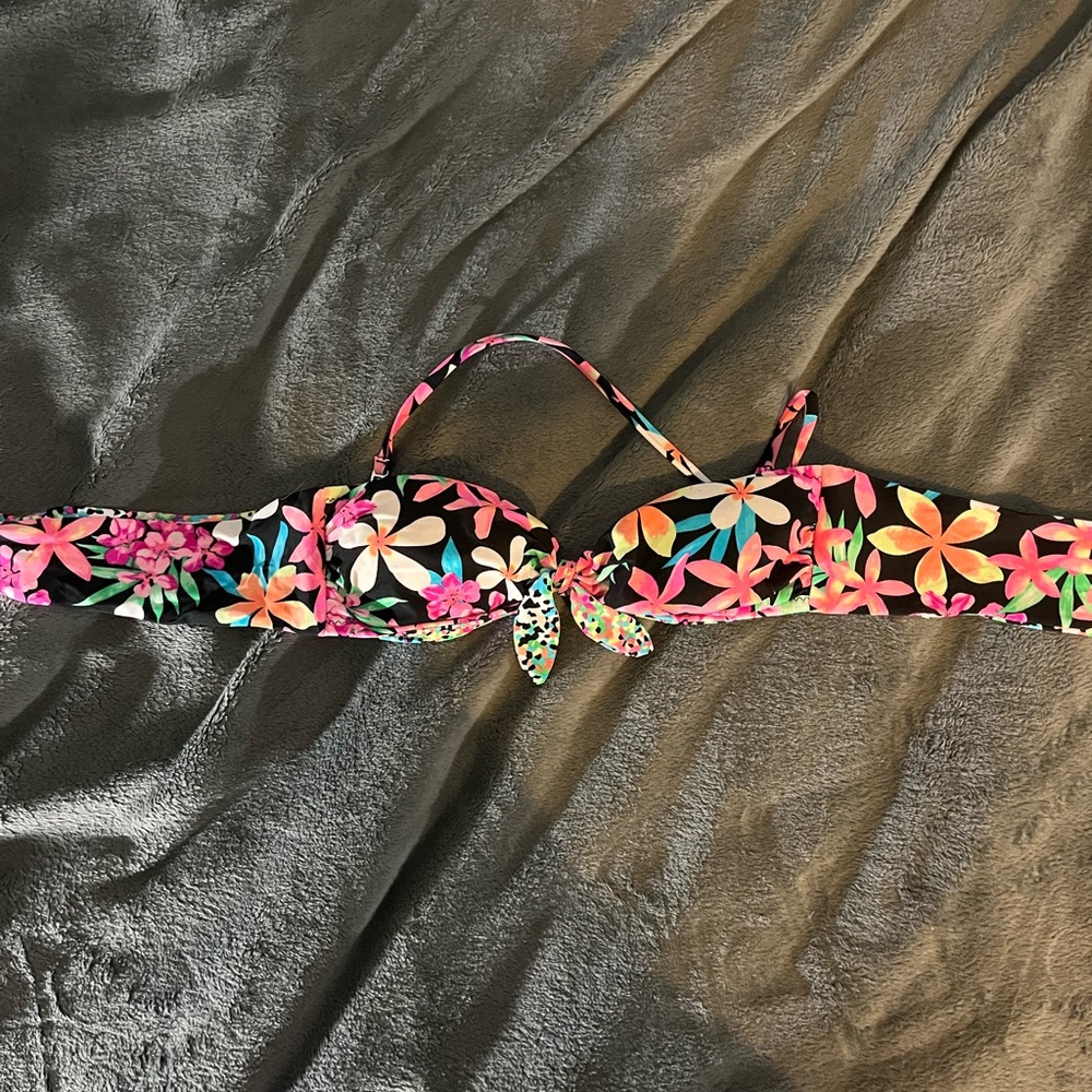Floral Reversible Bandeau Top